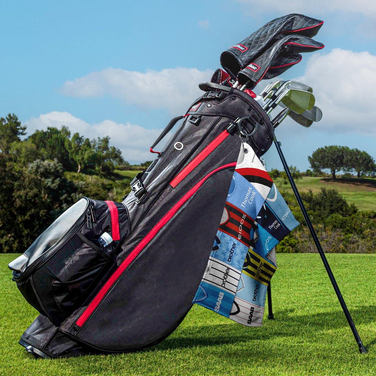 Manchester Blue - Kit Montage - Golf Towel - 3F Golf