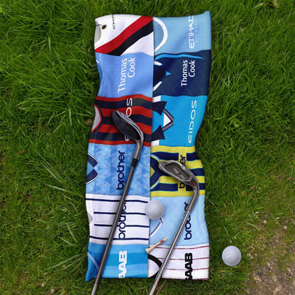 Manchester Blue - Kit Montage - Golf Towel - 3F Golf