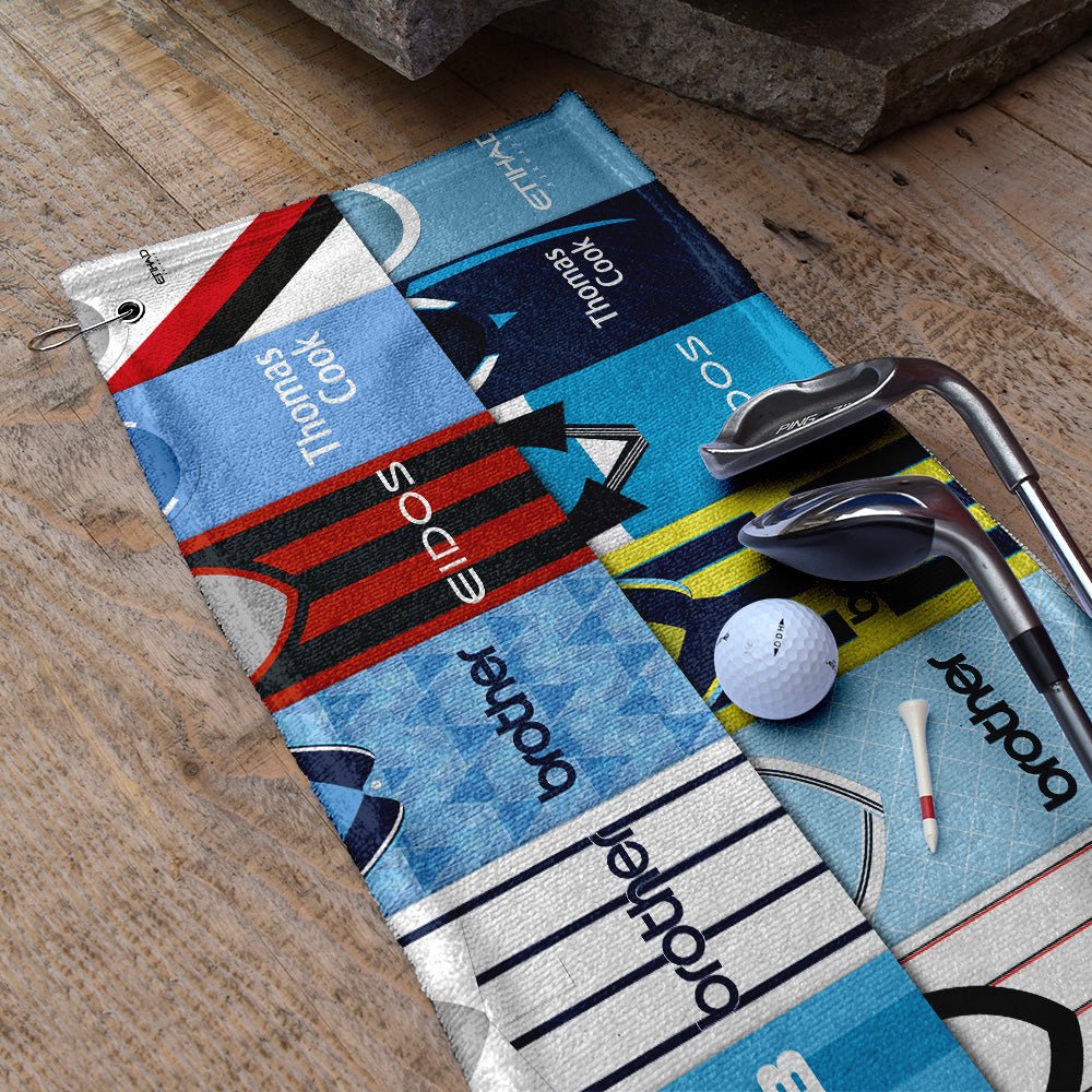 Manchester Blue - Kit Montage - Golf Towel - 3F Golf