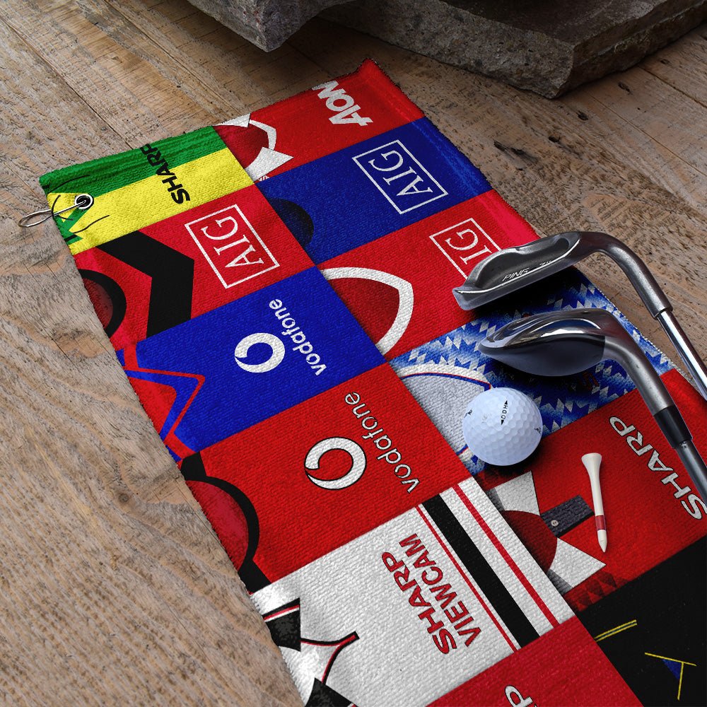 Manchester Red - Kit Montage - Golf Towel - 3F Golf