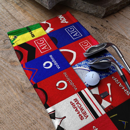 Manchester Red - Kit Montage - Golf Towel - 3F Golf