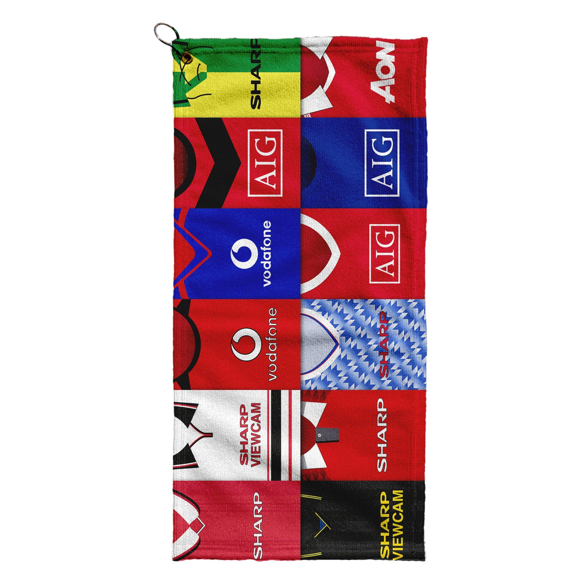 Manchester Red - Kit Montage - Golf Towel - 3F Golf