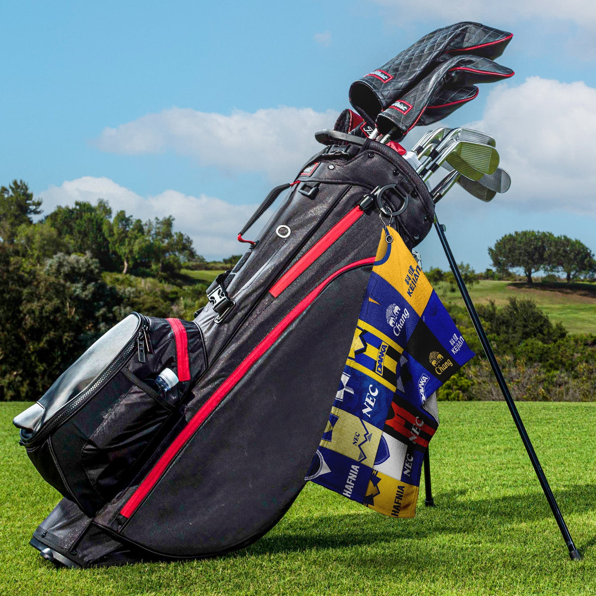 Merseyside Blues - Kit Montage - Golf Towel - 3F Golf