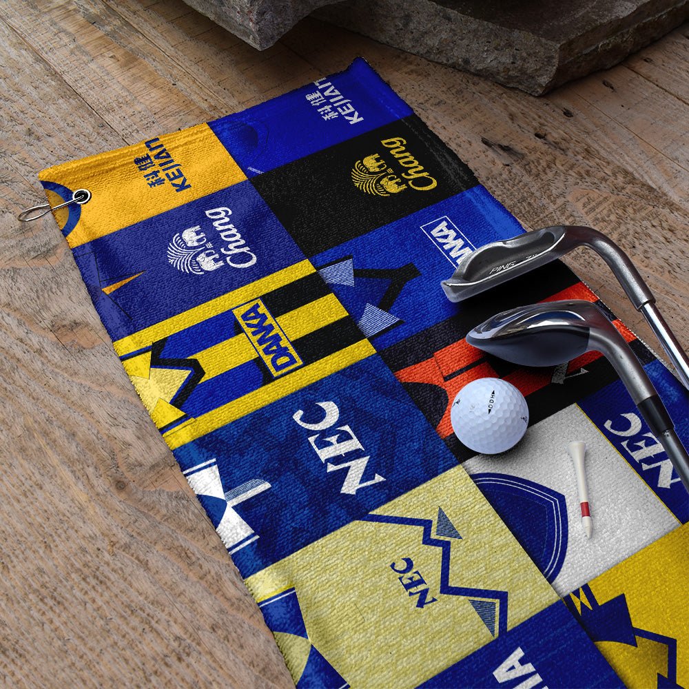 Merseyside Blues - Kit Montage - Golf Towel - 3F Golf