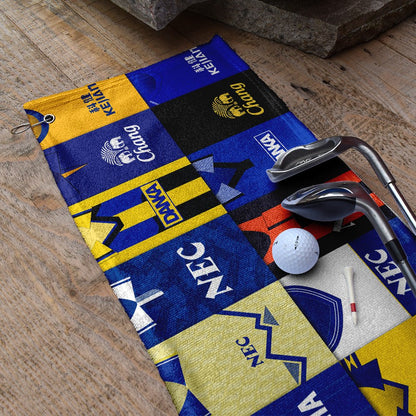 Merseyside Blues - Kit Montage - Golf Towel - 3F Golf