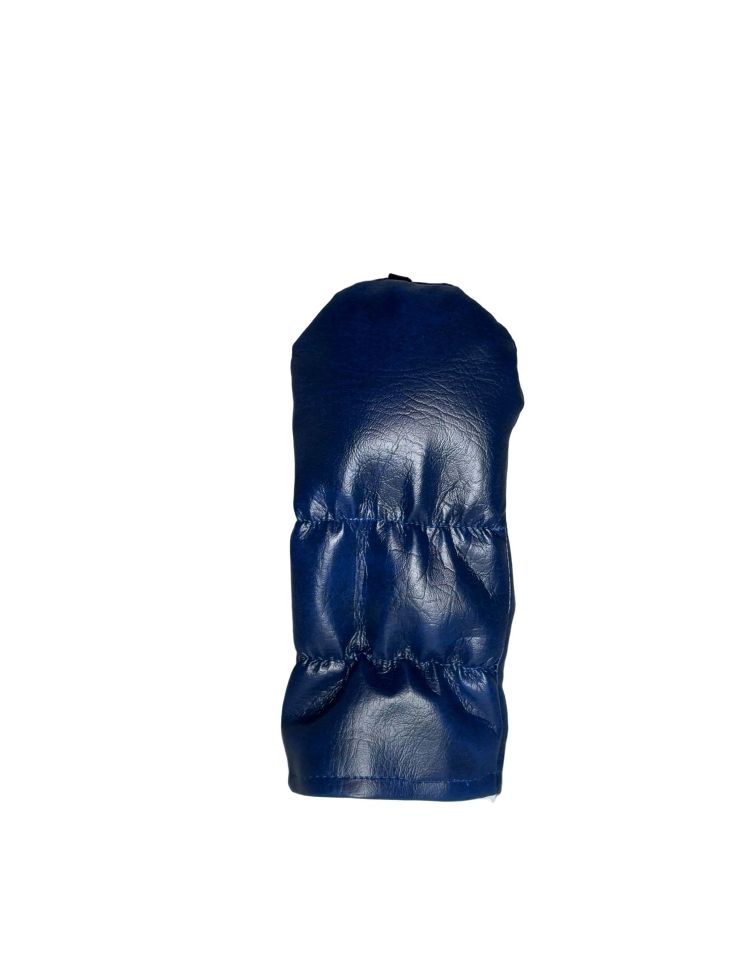 Navy Blue Faux Leather Golf Headcovers - 3F Golf