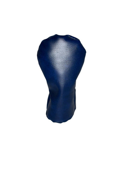 Navy Blue Faux Leather Golf Headcovers - 3F Golf
