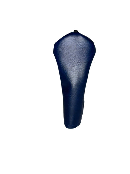 Navy Blue Faux Leather Golf Headcovers - 3F Golf