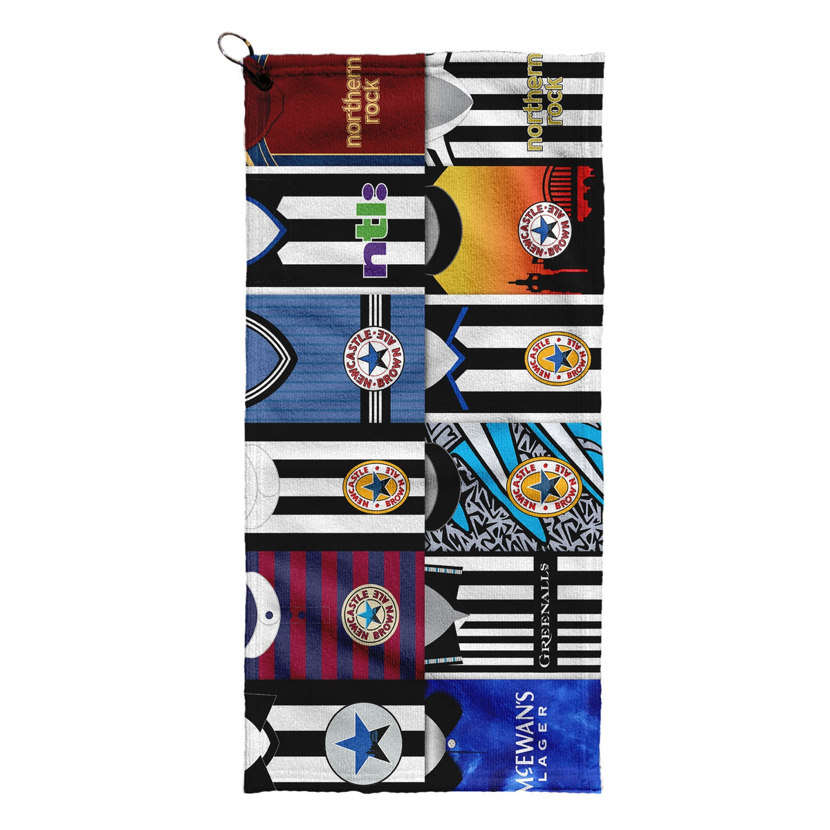 Newcastle - Kit Montage - Golf Towel - 3F Golf