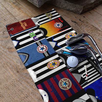 Newcastle - Kit Montage - Golf Towel - 3F Golf