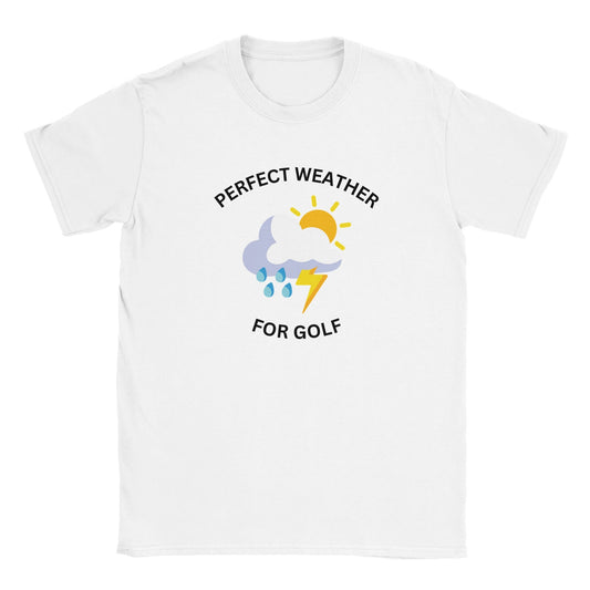 Perfect Weather For Golf Mens T Shirt Funny Golf T-Shirt Gift For Golfer Golf Shirt Father's Day Birthday Present Gift For Dad Brother Son - 3F Golf