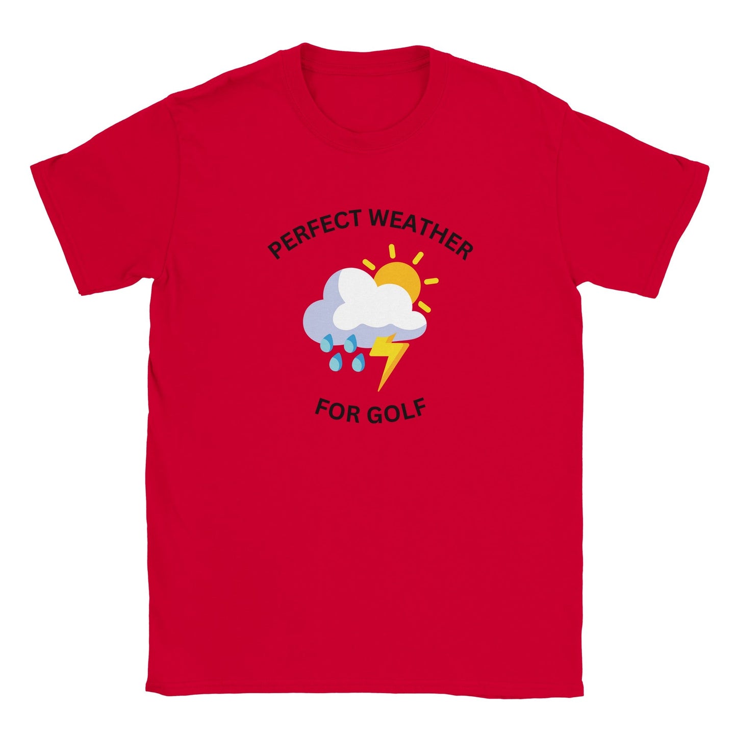 Perfect Weather For Golf Mens T Shirt Funny Golf T-Shirt Gift For Golfer Golf Shirt Father's Day Birthday Present Gift For Dad Brother Son - 3F Golf