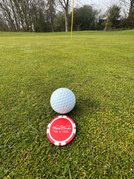 Poker Chip Ball Markers | Novelty Design - 3F Golf