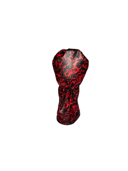 Red splatter Pattern Head Cover - 3F Golf