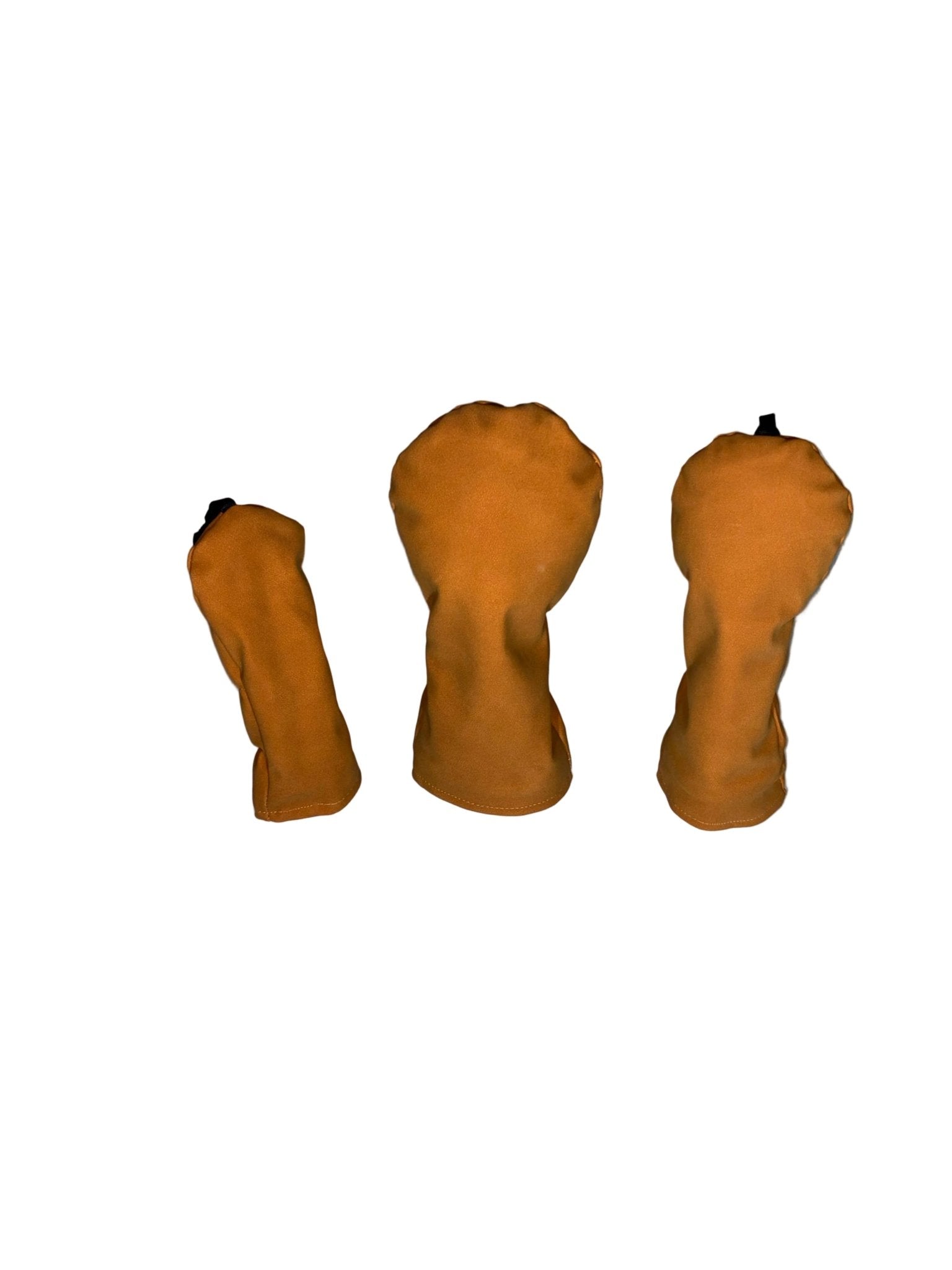 Rustic Tan Faux Suede Headcovers - 3F Golf