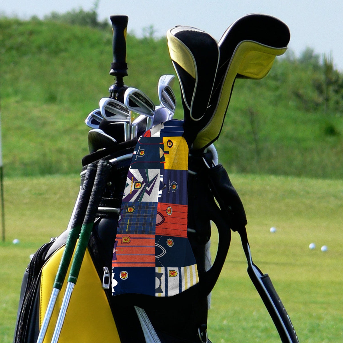 Scotland - Kit Montage - Golf Towel - 3F Golf