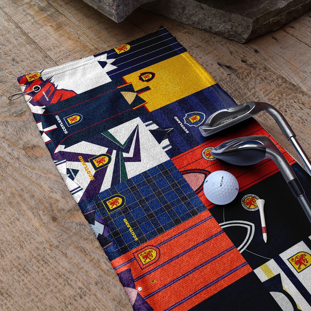 Scotland - Kit Montage - Golf Towel - 3F Golf