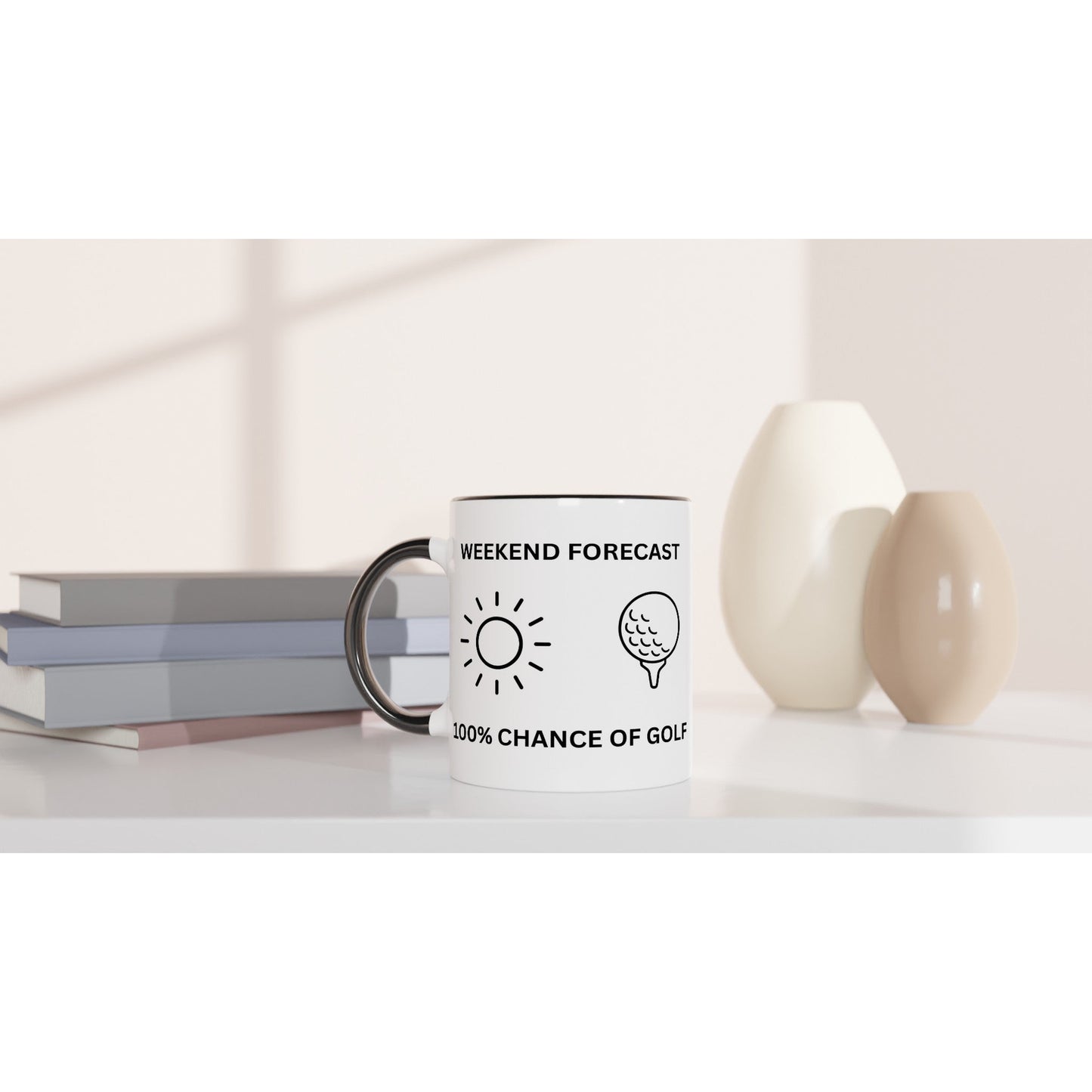 Talk Birdie To Me | Funny golf mug present for Dad Brother Son father's day present leaving present 11oz Ceramic Mug - 3F Golf