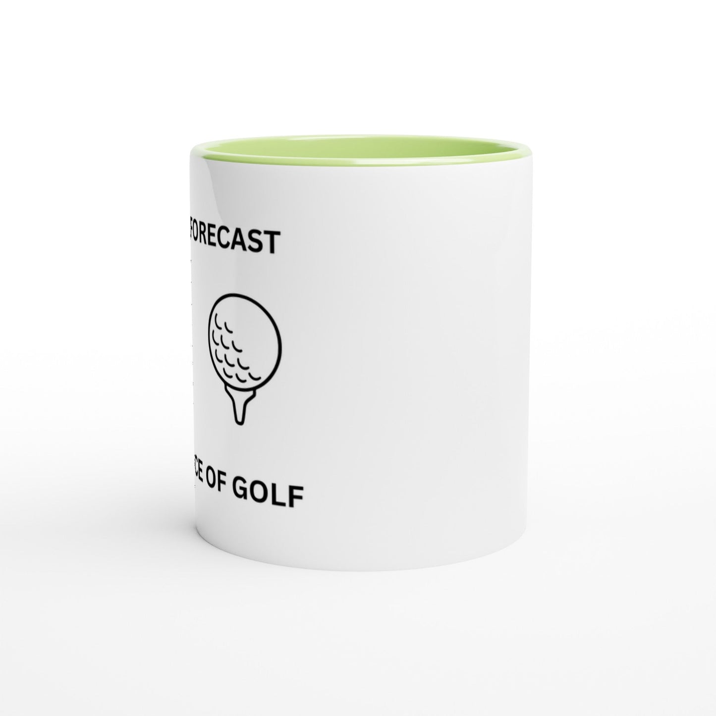 Talk Birdie To Me | Funny golf mug present for Dad Brother Son father's day present leaving present 11oz Ceramic Mug - 3F Golf