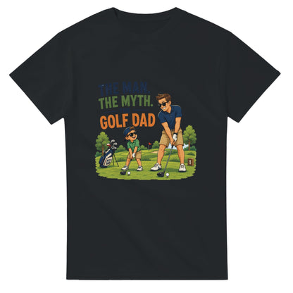 The Man The Myth Golf Dad | Mens T Shirt | Funny Golf Gift For Golfer | Father's Day Birthday Present | Gift For Dad Brother Son - 3F Golf