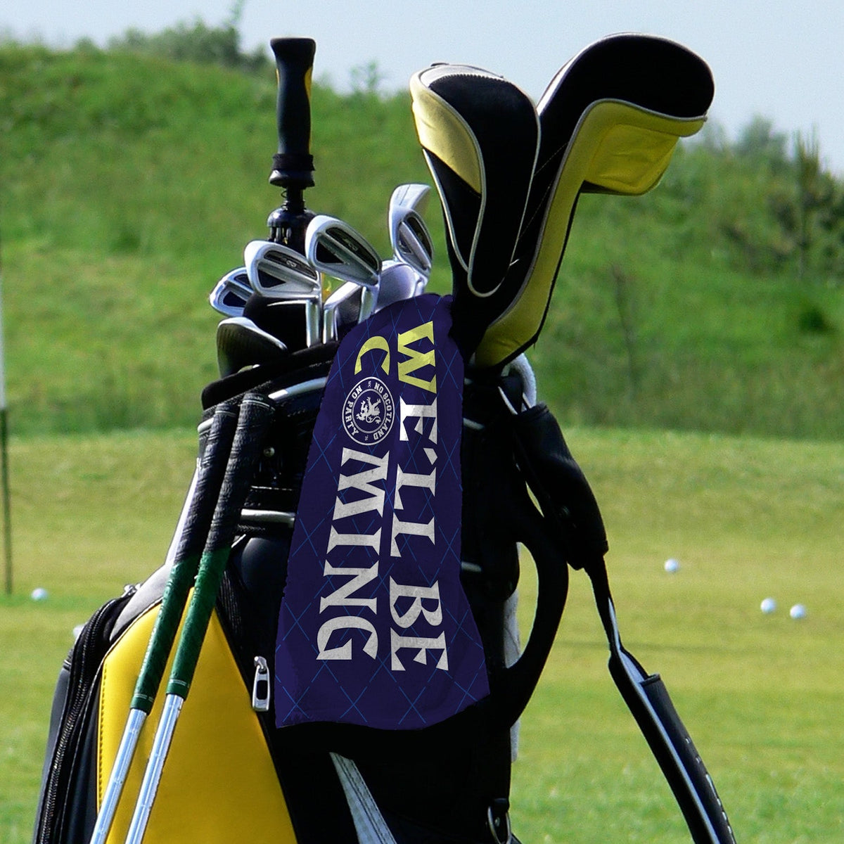 We'll Be Coming - Scotland WC26 - Golf Towel - 3F Golf