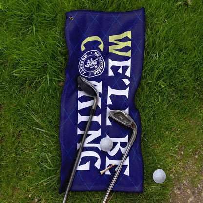 We'll Be Coming - Scotland WC26 - Golf Towel - 3F Golf