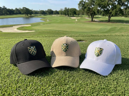 White Golf Hat | Classic 3F Golf Logo - 3F Golf